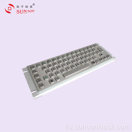 IP65 Keyboard Metal û Destmal